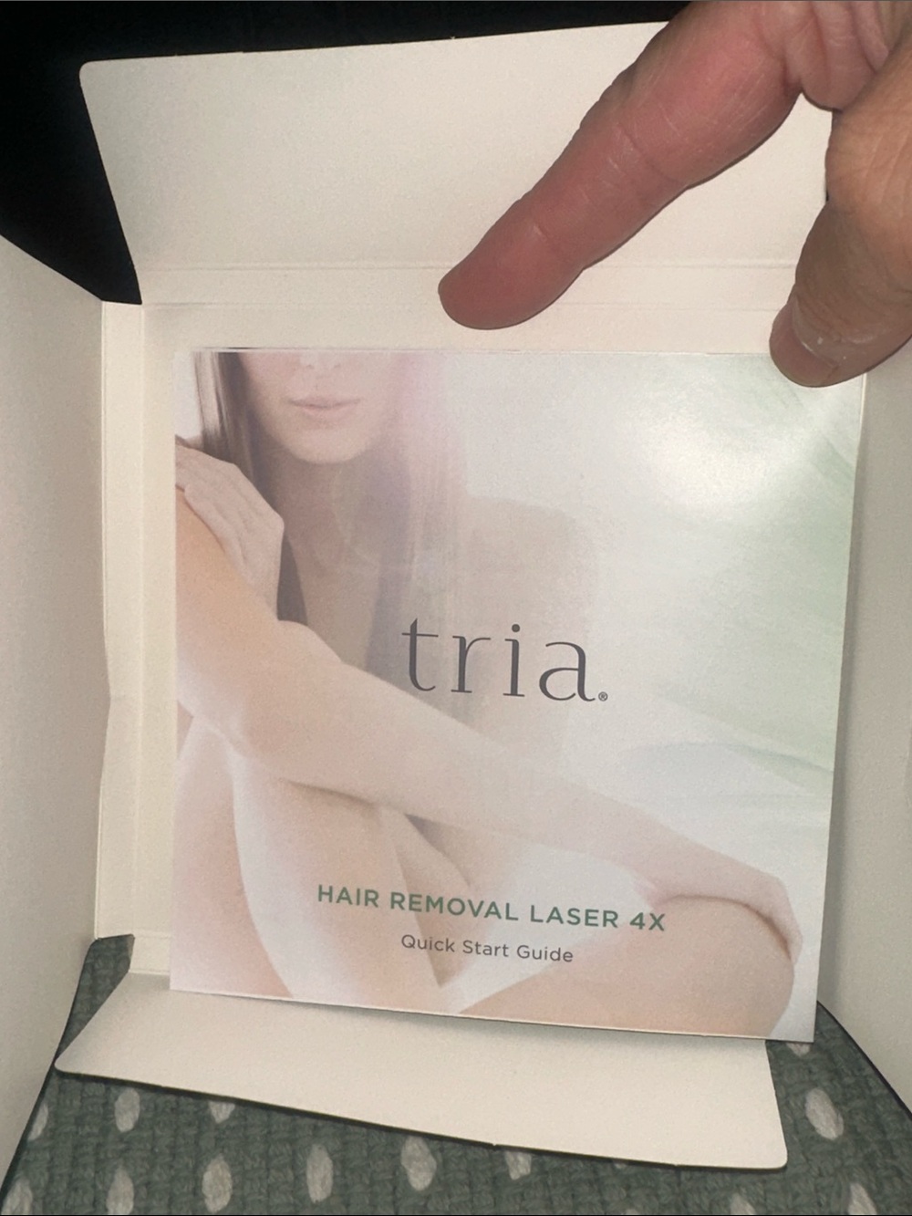 Tria Hair Removal Laser 4X - White with Pink Accents - Picture 9 of 11